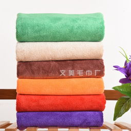 厂家批发超细纤维毛巾 30x70干发巾吸水毛巾批发直销 文美日用品